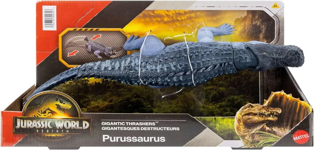 figurka-mattel-jurassic-gigantic-thrashers-purussaurus
