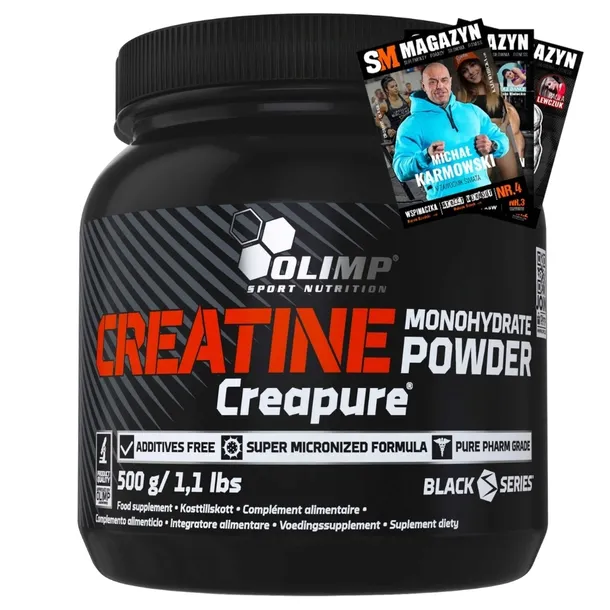 OLIMP CREATINE MONOHYDRATE CREAPURE 500g KREATYNA