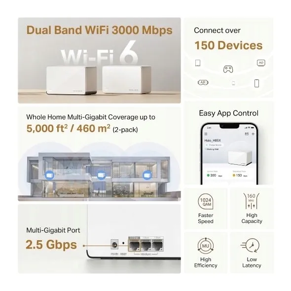 router-mercusys-halo-h85x-802-11ax-wi-fi-6-2-pack-wbudowany-modem-brak-modemu
