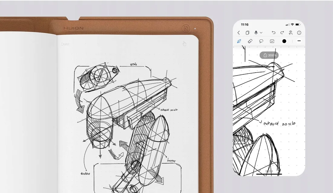 tablet-graficzny-huion-note-x10-brazowy