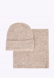 zimowy-komplet-damski-czapka-i-komin-wittchen-101-sf-209-9-bezowy-elegancki