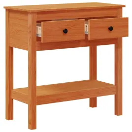 konsola-z-szuflada-woskowy-braz-75-x-35-x-75-cm-drewno-sosnowe