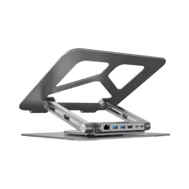 podstawka-pod-laptop-skladana-obrotowa-usb-c-hdmi-pd-100w-unitek-d1109a