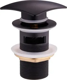 mexen-syfon-umywalkowy-czarny-korek-klik-klak