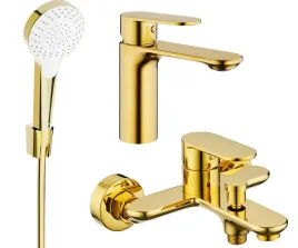 bateria-wannowo-prysznicowa-jednouchwytowa-scienna-mexen-milo-zloty