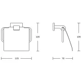 mexen-zoja-uchwyt-na-papier-z-klapka-chrom-linia-arno