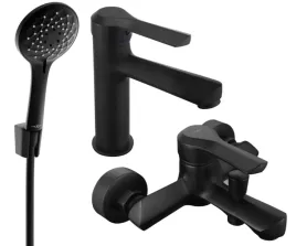 bateria-wannowo-prysznicowa-jednouchwytowa-scienna-mexen-sabre-czarny