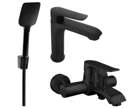 bateria-wannowa-jednouchwytowa-scienna-mexen-pecos-czarny