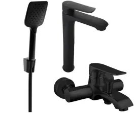 bateria-wannowa-jednouchwytowa-scienna-mexen-pecos-czarny