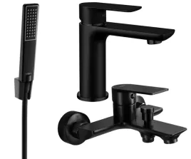 bateria-wannowo-prysznicowa-jednouchwytowa-scienna-mexen-alfa-czarny