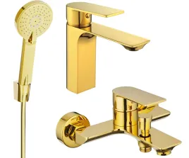 bateria-wannowo-prysznicowa-jednouchwytowa-scienna-mexen-alexa-zloty