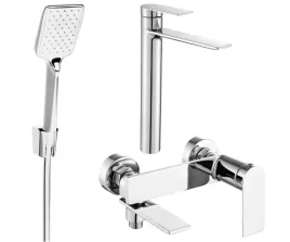 bateria-wannowo-prysznicowa-jednouchwytowa-scienna-mexen-zero-srebrny