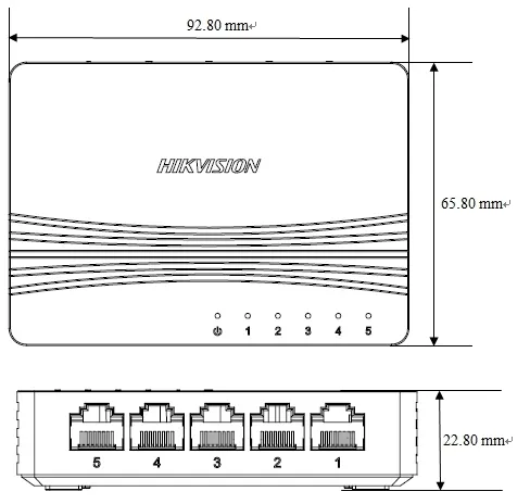 switch-ds-3e0505d-e-5-portowy-hikvision-liczba-portow-5-waga-z-opakowaniem-0-18-kg