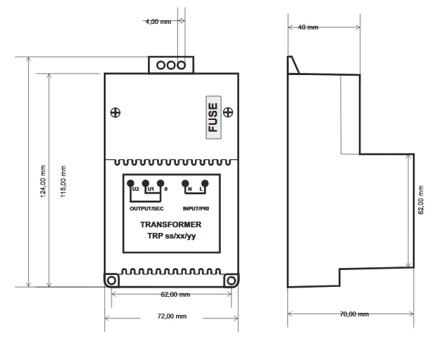 transformator-trp-40va-16v-18v-waga-z-opakowaniem-1-17-kg-certyfikat-ce