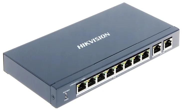 switch-poe-hikvision-ds-3e0310p-e-m-8xpoe-do-kamer-standard-pracy-portow-lan-10-100-1000-mbps