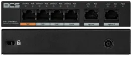 bcs-l-sp04g02g-bcs-line-switch-poe-6-portowy-4x-poe-2x-lan-rj45-moc-60w