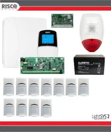 system-alarmowy-lightsys-2-risco-lcd-zestaw-11-czujek-pir-bosch-syrena-aku