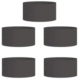 pierscien-doniczki-5-szt-czarny-40-x-40-x-20-cm-stal-zimnogieta