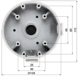 bcs-admm-puszka-adapter-uchwyt-montazowy-kamer-kopulkowych-scienny-sufitowy-model-puszkabcs-admm