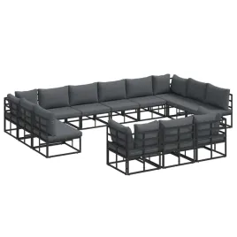 zestaw-sof-na-ogrod-z-poduszka-13-szt-czarny-aluminium