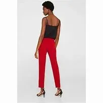 esprit-spodnie-damskie-czerwone-roz-de38-uk12