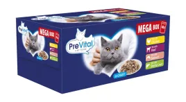 prevital-karma-mokra-dla-kota-saszetki-mega-box-mix-smakow-w-sosie-40x100g