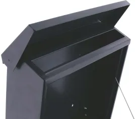 skrzynka-na-listy-z-gazetnikiem-burg-wachter-szary