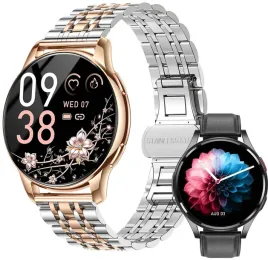 zegarek-damski-smartwatch-amoled-ekg-pomiar-cukru-cisnienie-temperatura