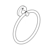 wieszak-na-recznik-grohe-start-stal-nierdzewna-41174dc0-8cm-kolor-szary