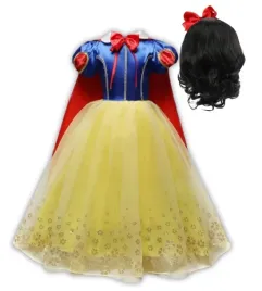 stroj-kostium-przebranie-sukienka-krolewna-sniezka-bal-karnawal-134-140