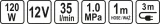 kompresor-samochodowy-12v-pompka-120w-3-koncowki-sthor-82107-cisnienie-maksymalne-10-bar