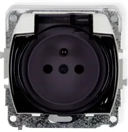 trend-gniazdo-pojedyncze-z-uziemieniem-gpb-1-biale