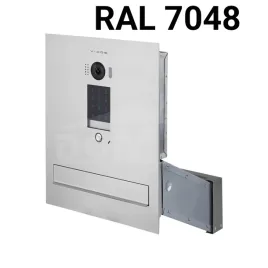 skrzynka-na-listy-z-videofonem-klawiatura-ral7048