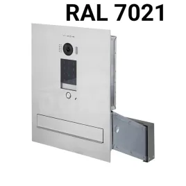 skrzynka-na-listy-z-videofonem-klawiatura-ral7021