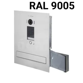 skrzynka-na-listy-z-videofonem-klawiatura-ral9005