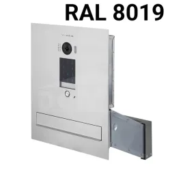 skrzynka-na-listy-z-videofonem-klawiatura-ral8019