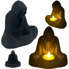 ozdoba-duch-dekoracja-do-domu-tea-light-siedzacy-duch-czarny-swieczka-led