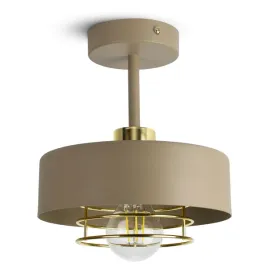 lampa-wiszaca-luxolar-bezowa-zlota-1xe27-nowoczesna-24-cm