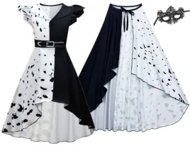 stroj-kostium-przebranie-sukienka-cruella-de-mon-101-dalmatynczykow-110-116