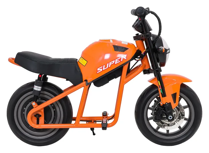 motor-supermoto-pomaranczowy-na-akumulator-dla-dzieci-gratisy-pojemnosc-akumulatora-9-mah