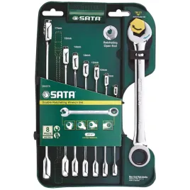 klucz-plasko-oczkowy-sata-stal-cr-v-z-grzechotka-8-szt