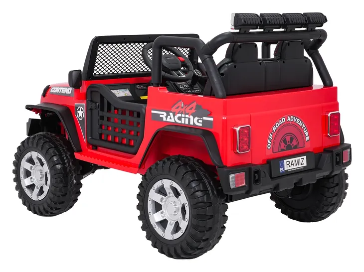 auto-jeep-beast-4x4-czerwony-na-akumulator-dla-dzieci-gratisy-kolor-czerwony