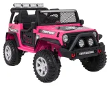 auto-jeep-beast-4x4-rozowy-na-akumulator-dla-dzieci-gratisy-stan-nowy