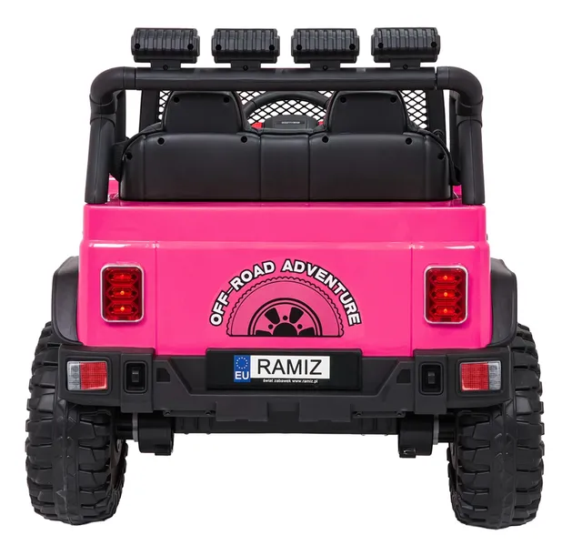 auto-jeep-beast-4x4-rozowy-na-akumulator-dla-dzieci-gratisy-waga-z-opakowaniem-24-kg