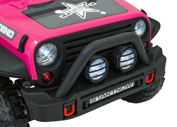 auto-jeep-beast-4x4-rozowy-na-akumulator-dla-dzieci-gratisy-stan-opakowania-oryginalne