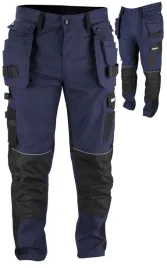 dedra-spodnie-robocze-z-multikieszeniami-xl-56-270g-m2-slimfit-bh47sp-xl