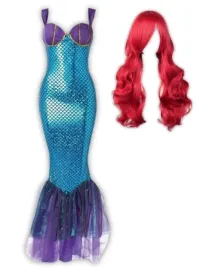 stroj-sukienka-syrena-syrenka-arielka-dla-doroslych-cosplay-xs-s-158-164