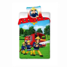 posciel-dziecieca-faro-strazak-sam-160-x-200-cm-wielokolorowy