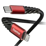 kabel-hama-usb-typ-c-apple-lightning-15-m-czerwony-kolor-czerwony