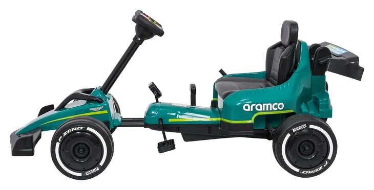 gokart-na-pedaly-aston-martin-zielony-dla-dzieci-gratisy-dlugosc-pojazdu-126-cm